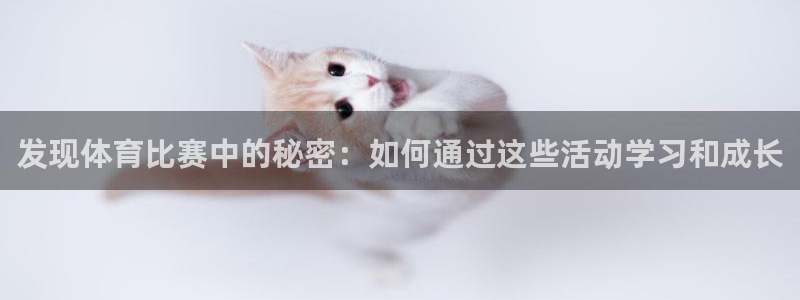 发现体育比赛中的秘密：如何通过这些活动学习和成长