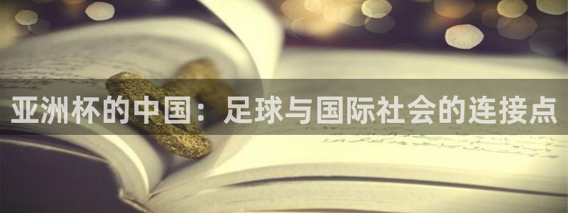亚洲杯的中国：足球与国际社会的连接点