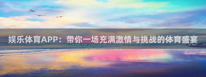 娱乐体育APP：带你一场充满激情与挑战的体育盛宴